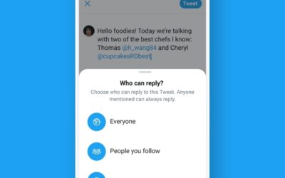 Twitter : contrôlez qui peut répondre à vos tweets
