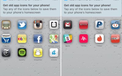 Icon Rewind : retrouvez tous les anciens logos de vos apps préférées