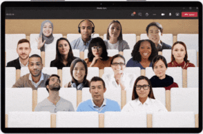 nouveautes-microsoft-teams :-le-together-mode,-des-vues-plus-dynamiques-et-des-reactions-en-live-pour-les-visioconferences