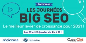 BIG SEO : 2 jours de conférences en ligne gratuites sur le SEO