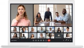 Google Meet s’améliore : nouvelle interface, faible luminosité, Data Saver et arrière-plan en vidéo