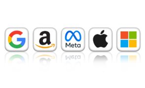 le-chiffre-d’affaires-des-entreprises-tech-:-amazon,-apple,-google,-microsoft-et-meta