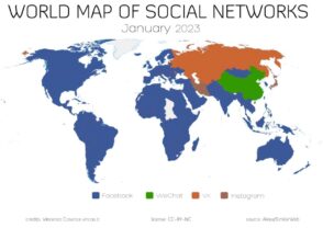 la-carte-des-reseaux-sociaux-les-plus-populaires-en-2023
