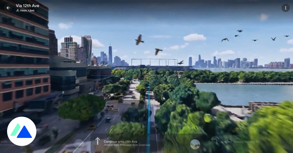 Google Maps dévoile une nouvelle vue immersive 3D pour vos trajets : découvrez les images