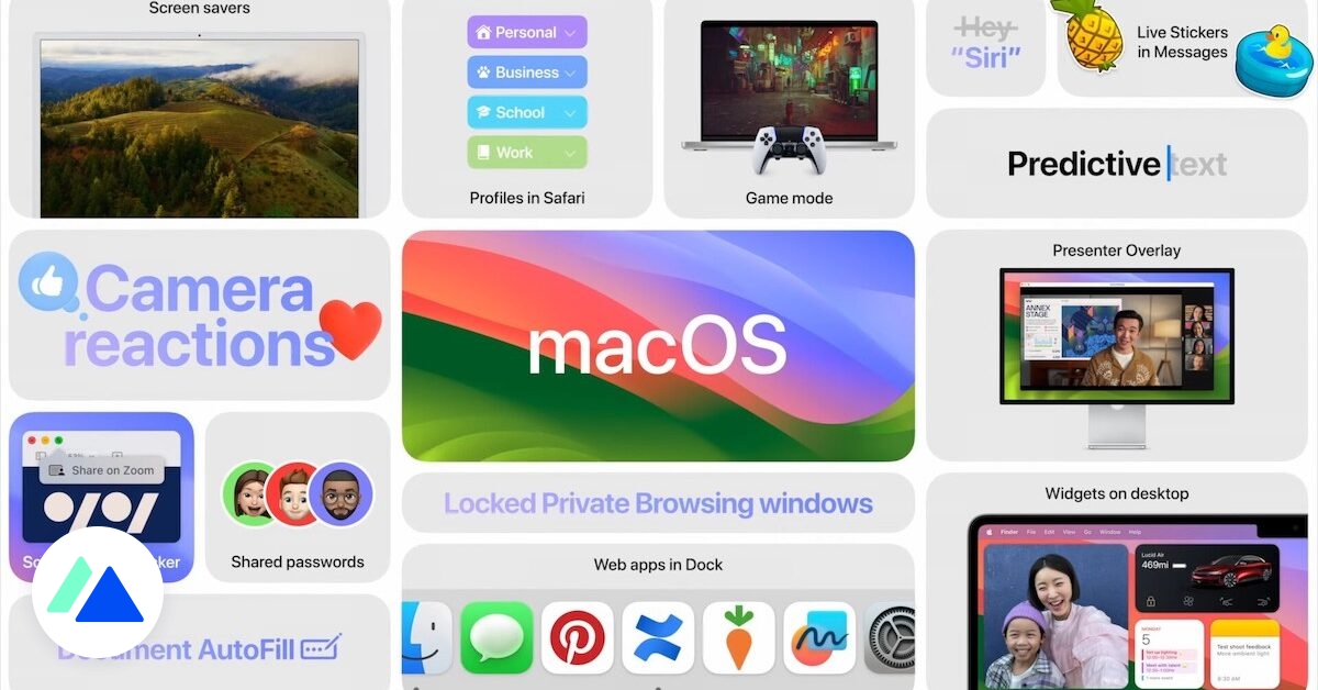 macOS Sonoma : 10 nouveautés qui vont arriver sur votre Mac