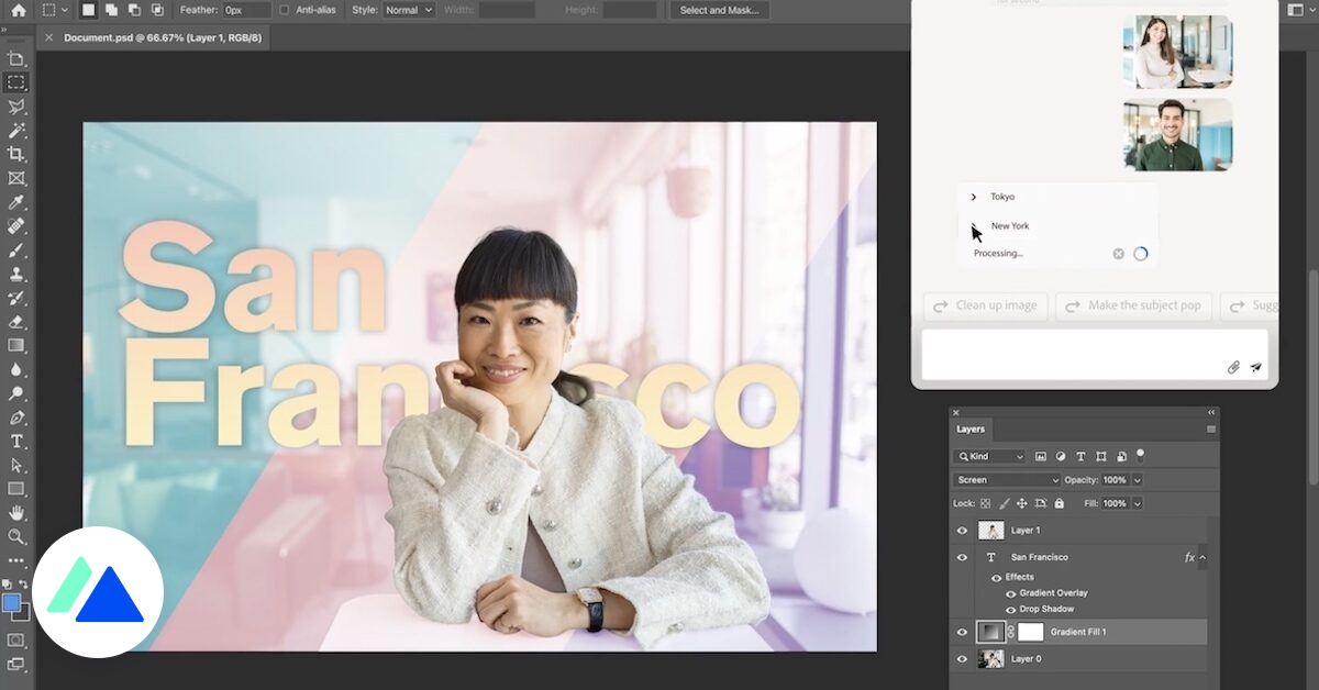 Adobe dévoile ses futurs agents IA dans Photoshop, Premiere Pro, Express…