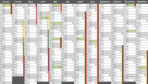 Calendrier 2026 à imprimer : jours fériés, vacances, numéros de semaine, format Excel, PDF…