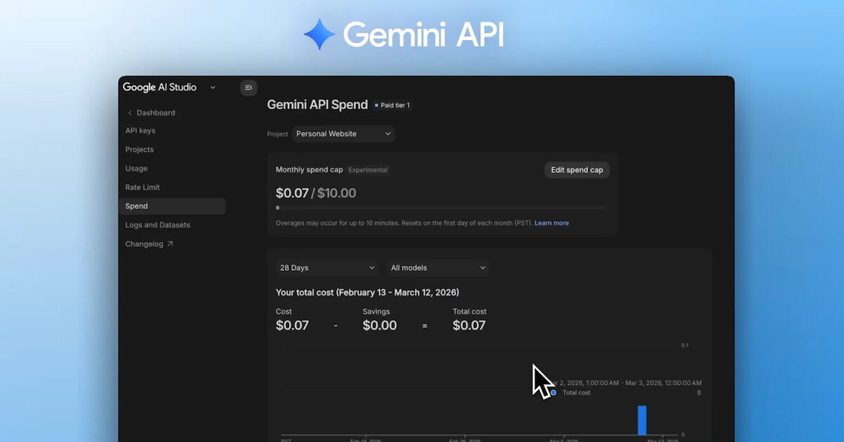 Google déploie enfin des outils pour contrôler les coûts de l’API Gemini
