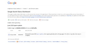 SEO : Google déploie une mise à jour de ses algorithmes (June 2026 spam update)