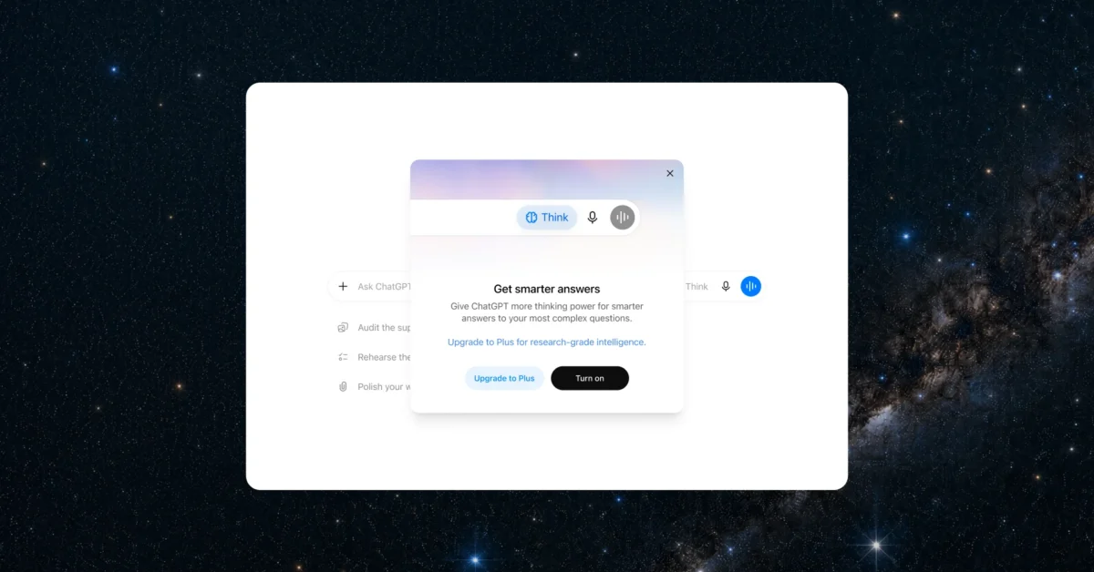 ChatGPT : 3 nouveautés sur la version gratuite, dont les messages illimités
