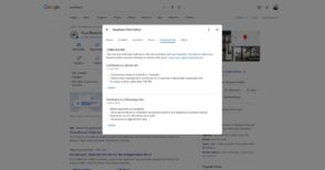 Business Profile : Google ouvre un onglet pour contrôler les infos collectées automatiquement